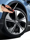 2Pcs Car Dent Repair Leveling Tool Auto Dent Removal Rod Rotatable Handle Hook