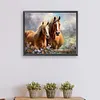 Horse-Paint by Numbers Acrylic Painting 50*40CM