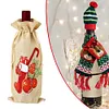 5D DIY Special Shaped Drill Diamond Painting Christmas Sock Wine Bottle Bags Covers Kits