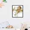 Girl-14CT Stamped Cross Stitch Kit(29*32cm)