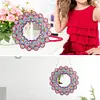 DIY Diamonds Painting Mirror Datura Special Shaped Crystal Drill Crafts Kit