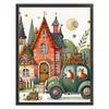 【Limited Stock Sale】Bird On Roof-11CT Stamped Cross Stitch 50*65cm/19.69*25.59in(Big Size)