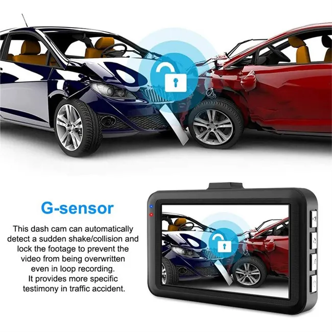 Garlaven 1080P Wide Angle Dash Cam Video Recorder