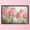 11CT Counted/Stamped Pink Tulip - Cross Stitch 35*50cm