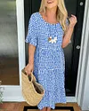 🌸Summer Specials🌸Elegant Polka Dot Midi Dress