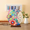 (US Local)Diamond Painting Calendar Ornaments Wooden Rotating Calendar Desk Decor Kit
