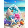 Beach - Round AB Drills Diamond Painting(35x45cm)