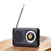 AM FM Radio with Loud Speaker Headphone Jack Pocket Radio Battery Operated Radio