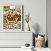 Quiet Nights -14CT Stamped Cross Stitch Kit(29*37cm)