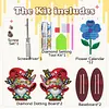 2026&2027 DIY Double Sided Drills Calendar Craft Art Kit Wooden Diamond Painting Calendar Set