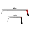 2Pcs Car Dent Repair Leveling Tool Auto Dent Removal Rod Rotatable Handle Hook