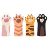(US Local)4Pcs Cat Paw DIY Diamond Painting Bookmarks Making Kit Diamond Art Bookmark