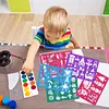 (US Local)35 Pieces Drawing Stencils Tool Set Drawing Templates for Drawing and Painting 