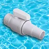 2-Way Ball Valve Float Valve Pool Filter Stop Connector for Home Backyard Plunge