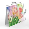 12pcs DIY Diamond Painting Greeting Cards Mosaic Birthday Postcard (HKDZ08)