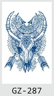 Temporary Waterproof Tattoos Stickers Sad Broken Heart Juice Ink Lasting Boy Girl Arm Chest Neck Shoulder Collarbone Fake Tatoo