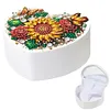 DIY Diamond Painting Heart-Shaped Jewelry Box Decorative Storage Case Home Decor