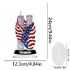 (US Local) America Twin Tower DIY Diamond Painting Desktop Ornaments Kit Home Decor