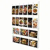 [US Local Warehouse] 18 Slot Acrylic Brochure Pamphlet Holder Wall Mount 6 Magazine 12 Pamphlet Pockets Wall Pocket Organizer 10/5inches Trifold Brochure Holder for Flyer Literature Menu Advertise