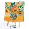 Flowers In A Vase-Paint by Numbers Acrylic Painting 20*20cm
