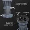 Multifunctional Removable and Adjustable Home Appliance Base 
