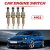4Pcs Car Door Engine Trunk Alarm Adjustable Auto Hood Bonnet Jamb Pin Switch