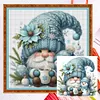 Blue Dryad And Snowman-11CT Counted Cross Stitch 40*40cm/15.75*15.75in