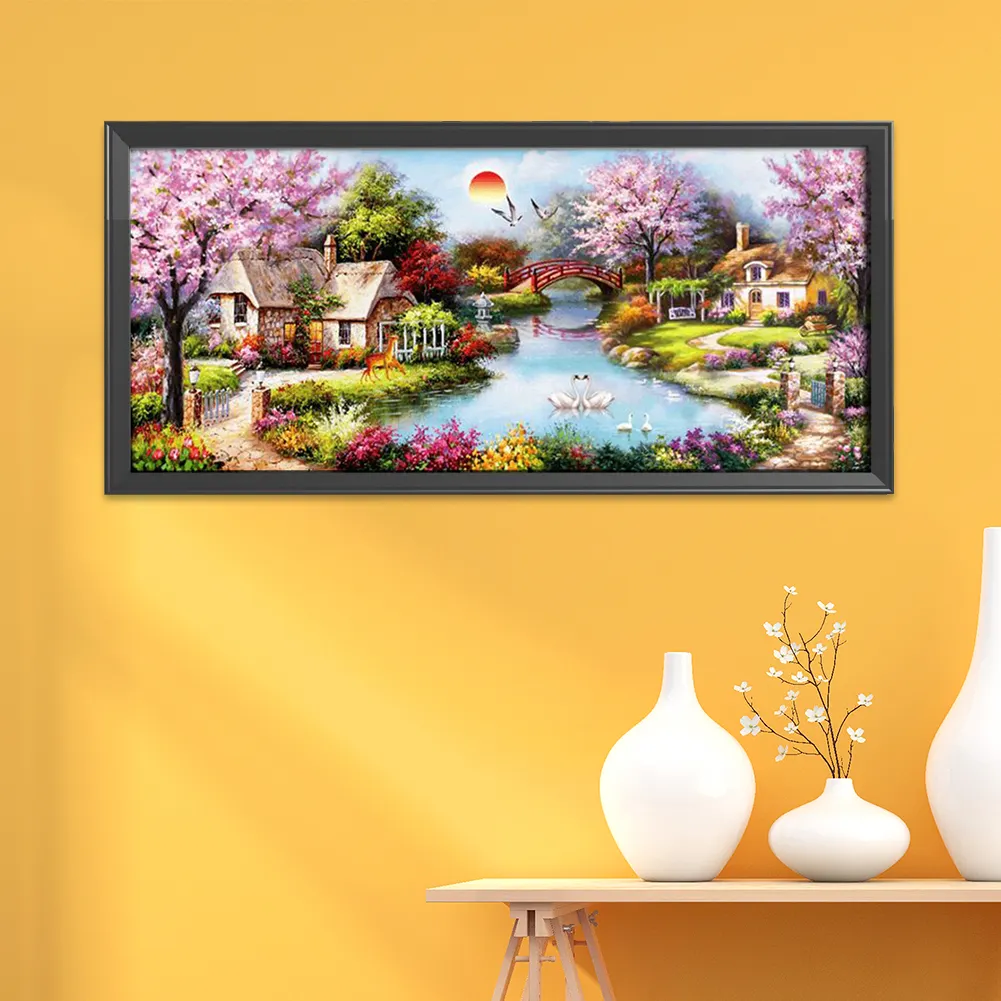 11ct Stamped Cross Stitch - Cartoon(100*43cm)