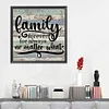 Letters-11CT Stamped Cross Stitch Kit(36*36cm)