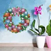Diamond Painting Christmas Wreath Pendant