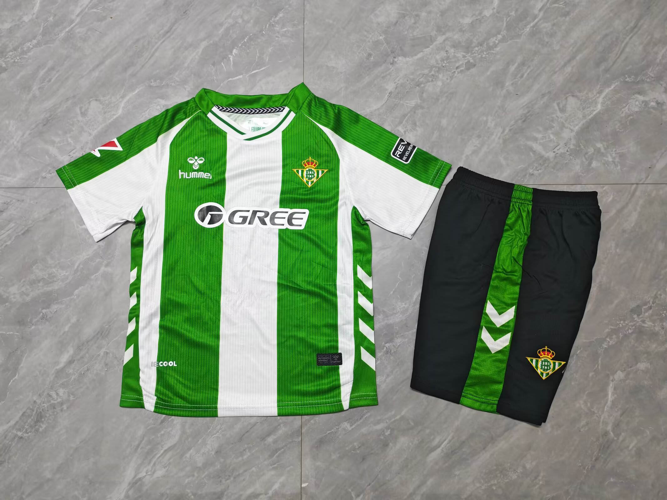 2025-2026 KIDS Real Betis Home Football Shirt 1:1 Thai Quality Maxi Kit
