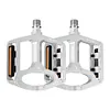 Double DU Bicycle Pedal Waterproof Alloy Pedal Anti-Slip Widened Nail Pedal