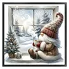 (US Local)Gnome-14CT Counted Cross Stitch Kit(40x40cm)