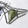 Men's Sexy Large Pouch Cotton Hollow Thong