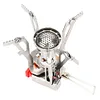 3000W Camping One-piece Gas Stove with Piezo Ignition for Outdoor Cooking Picnic