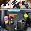 Car Seat Organiser with Separate Pocket Seat Storage Backpack Hanging Briefcase