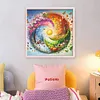 Four Seasons Scenery-11CT Stamped Cross Stitch Bead Embroidery 46*46cm