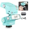 Hi-5 Retro Camera Flash External Hot Shoe Light Retro Fashion Small Portable Outdoor Shooting Light Suitable For Canon Nikon Sony Fuji Leica SLR Micro Single Camera Universal