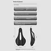 3D Print Hollow Bicycle Saddle Shockproof Cycling Cushion Lightweight MTB Seat