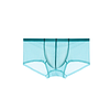 Men's Low Waist Sexy Transparent Ice Silk Seamless Ultra-Thin Boxer Briefs