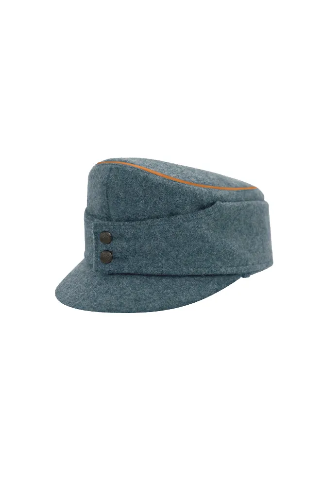   Polizei Gebirgsjager Bergm&uuml;tze Wool Field Cap Piped German-Uniform
