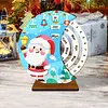 Diamond Painting Calendar Ornaments Wooden Rotating Calendar Desk Decor Kit