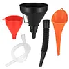 Engine Oil Filling Funnel Set with Filter Oil Petrol Diesel Gasoline Fuel Funnel