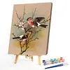 Paint by Numbers Acrylic Painting - Flowers And Birds 40*50cm