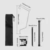 Camping Light Holder Aluminum Alloy Portable Lamp Bracket for Outdoor Garden BBQ
