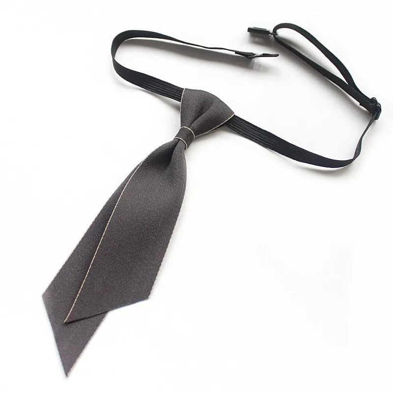 Slim Neck Tie Men's and Women's General Professional Dress Self Bow Tie White Shirt Collar Flower Bow Tie for Women Accessories