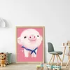 Pig - 9CT Full Beaded Cross Stitch Kit(20x28cm)