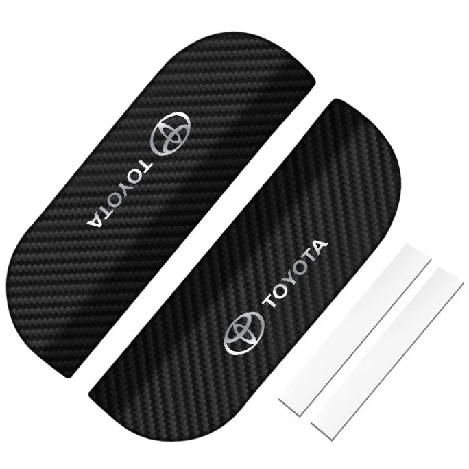 Car Reversing Mirror Rain Shield Reflective Rain Shield With Car Logo