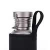 500/600/750ml Titanium Water Bottle with Lid Sports Kettle for Outdoor Picnic