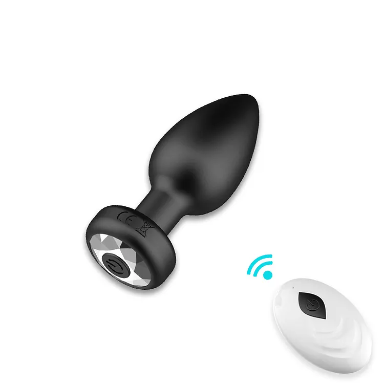 Wireless Remote Control Silicone Anal Plug 
